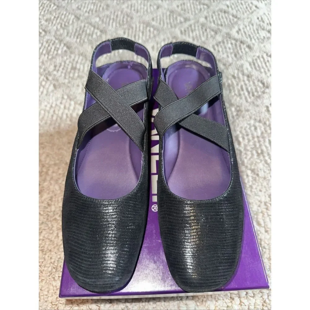 Womens‎ Vanelli Marjory Size 8  Black Shoes Wedge Mary Jane NEW - Picture 3 of 6